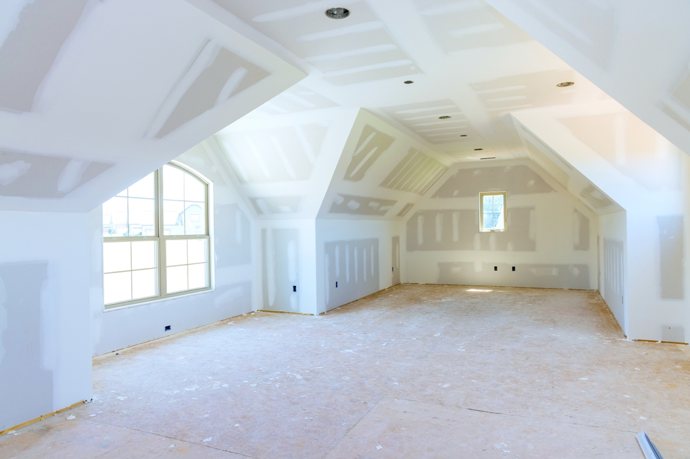Interior,Drywall,Walls,Ceiling,Of,New,House,Are,Plastered,Ready Peinture et isolation Avignon